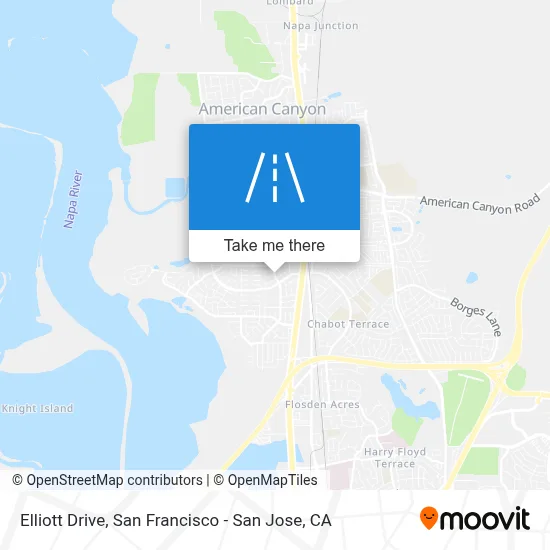 Elliott Drive map