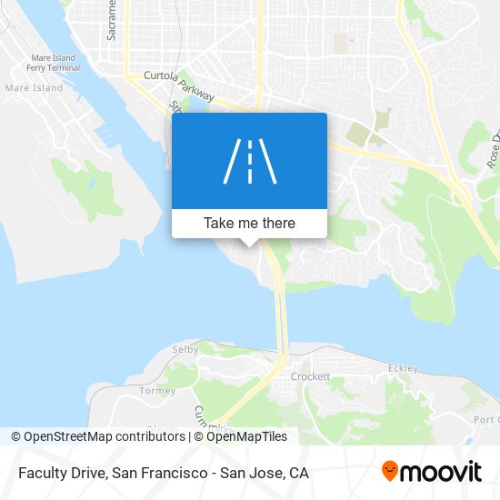 Faculty Drive map