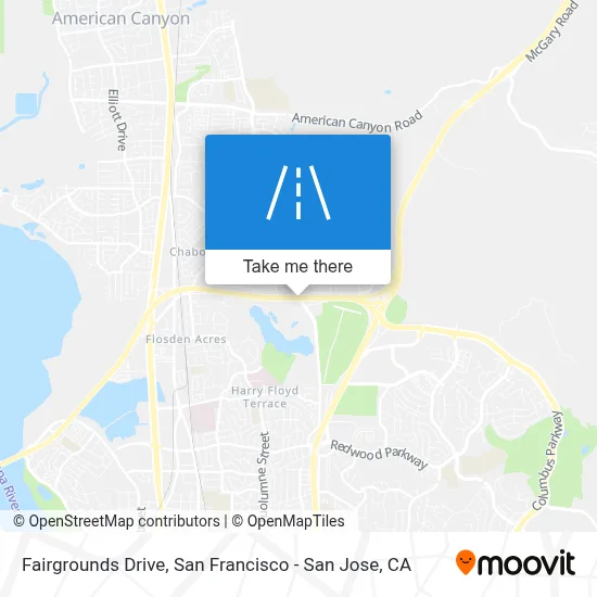 Fairgrounds Drive map