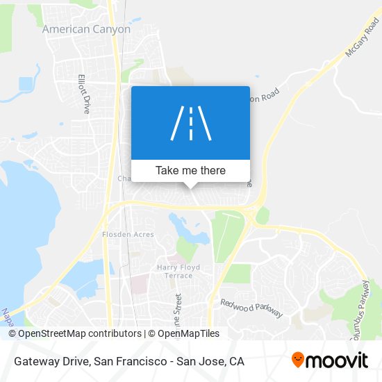 Gateway Drive map