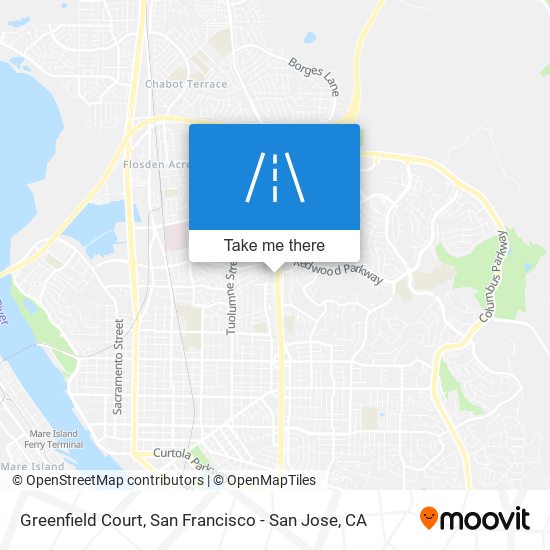 Mapa de Greenfield Court