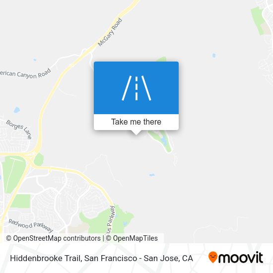 Hiddenbrooke Trail map