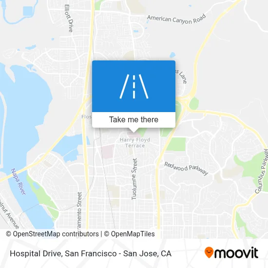 Hospital Drive map