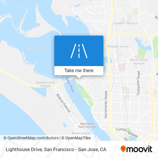Lighthouse Drive map