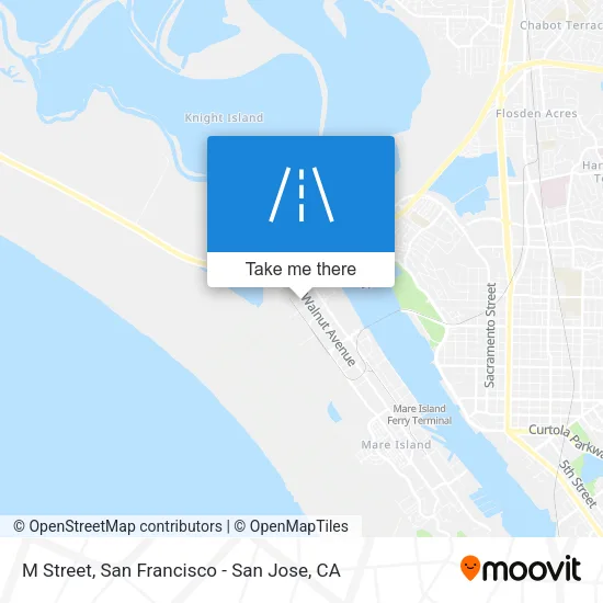 M Street map