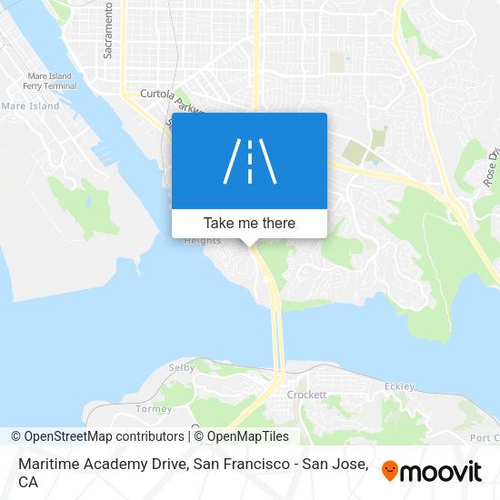 Mapa de Maritime Academy Drive