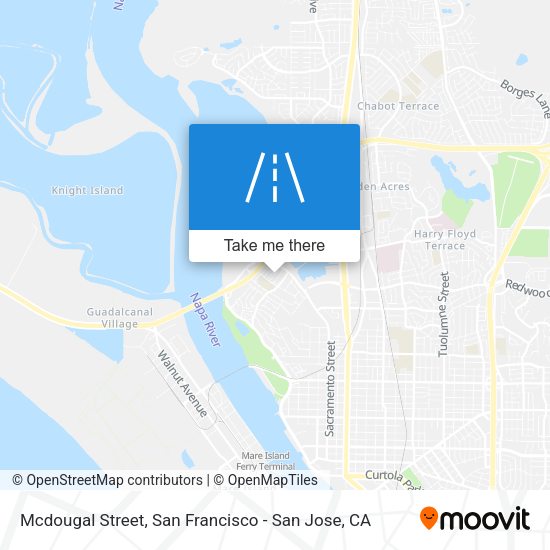 Mcdougal Street map