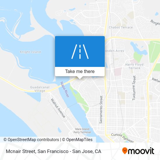 Mapa de Mcnair Street