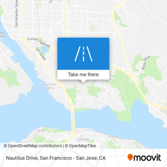 Nautilus Drive map