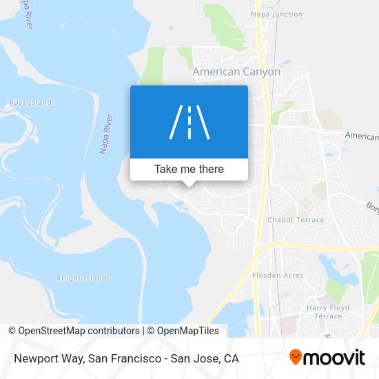 Newport Way map