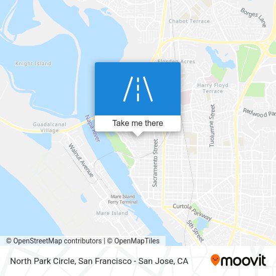 North Park Circle map