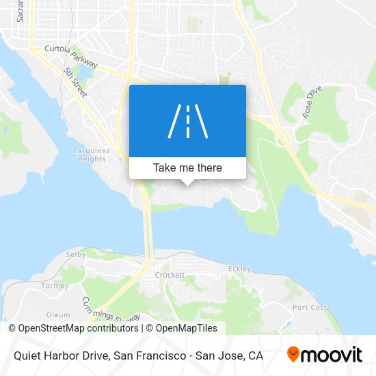 Mapa de Quiet Harbor Drive
