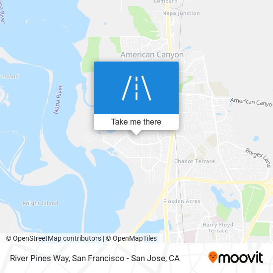 River Pines Way map