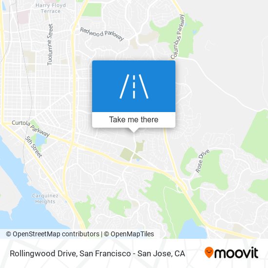 Rollingwood Drive map