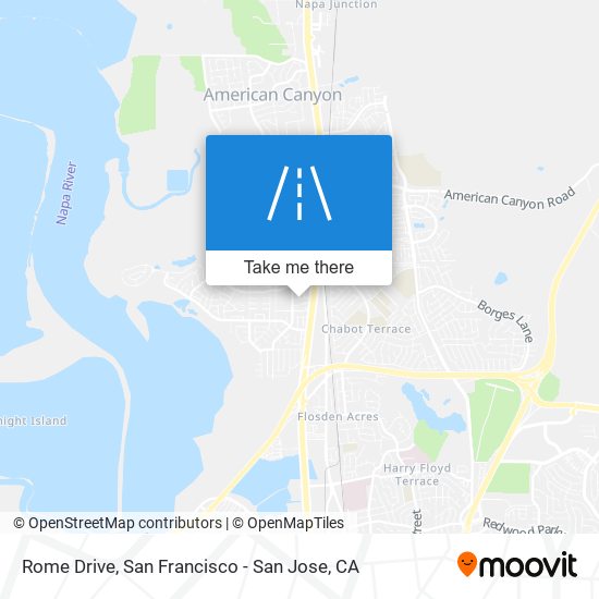 Rome Drive map