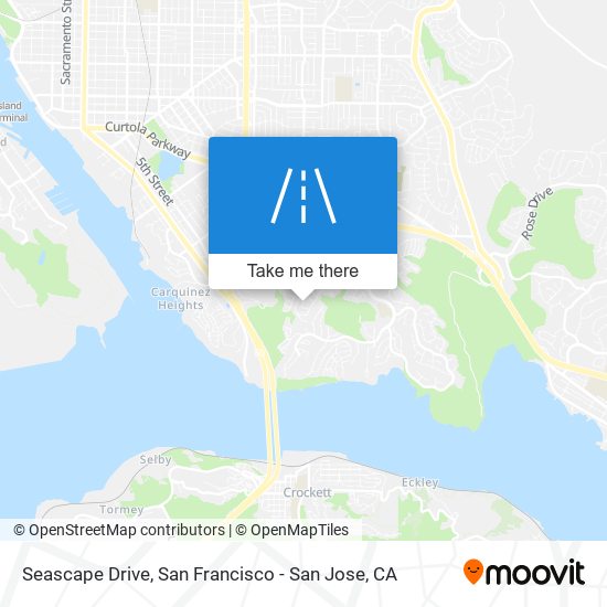 Seascape Drive map