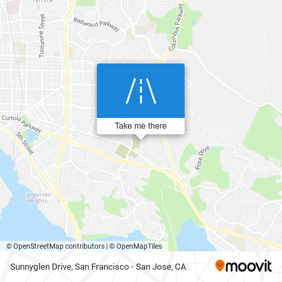 Mapa de Sunnyglen Drive