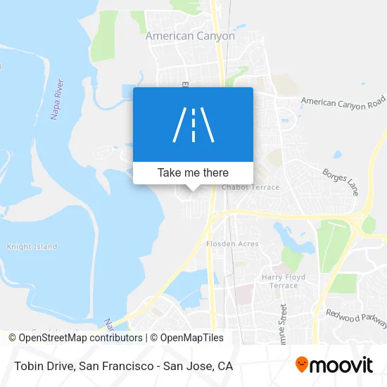Mapa de Tobin Drive