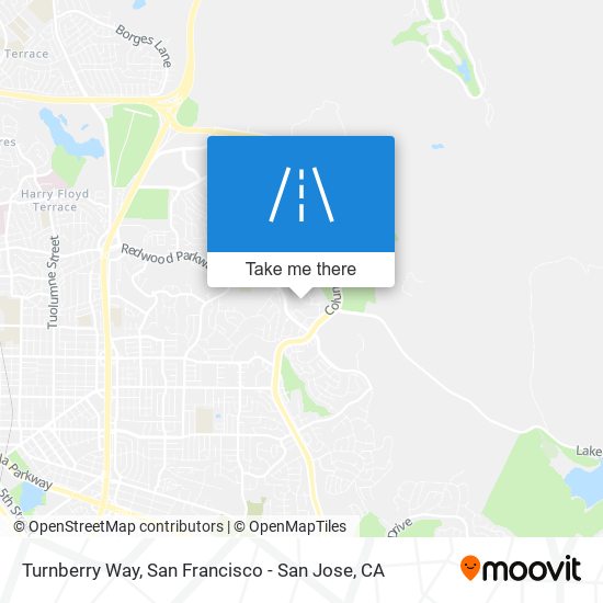 Turnberry Way map