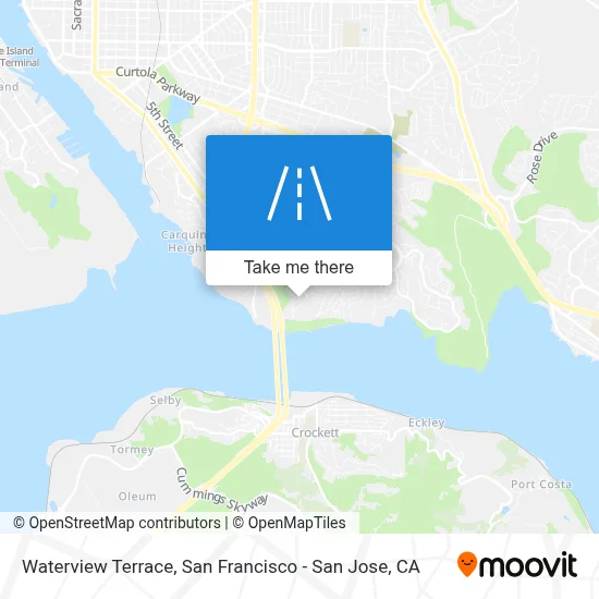 Waterview Terrace map