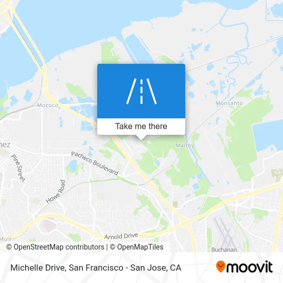 Michelle Drive map