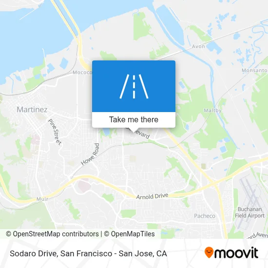 Sodaro Drive map