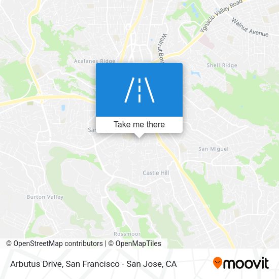 Mapa de Arbutus Drive