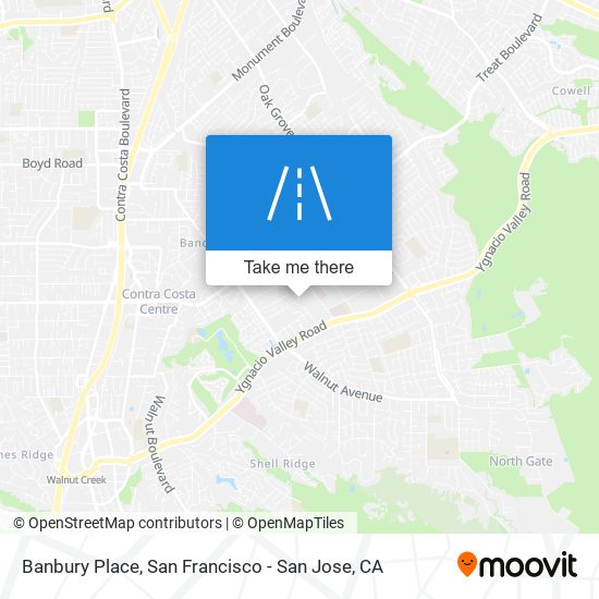 Banbury Place map