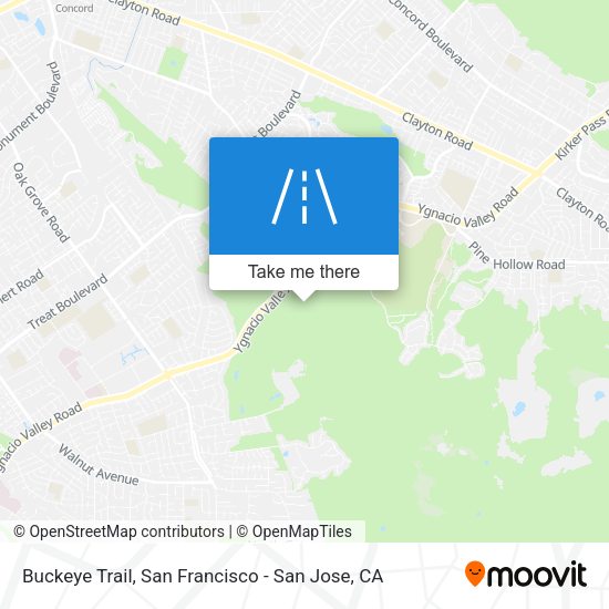 Mapa de Buckeye Trail