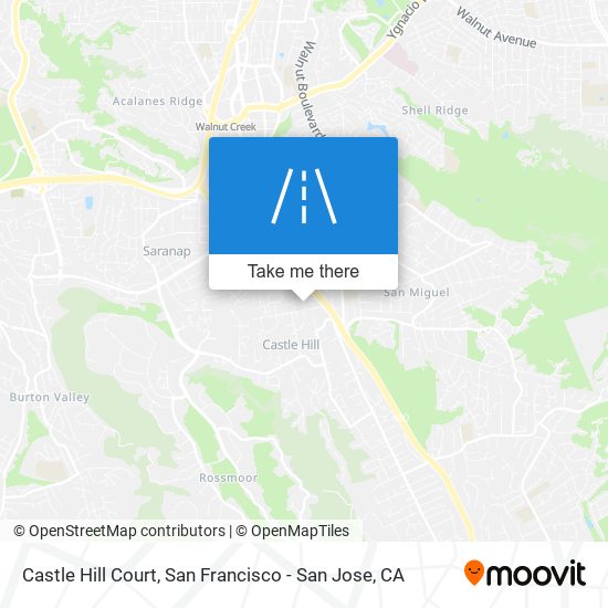 Castle Hill Court map