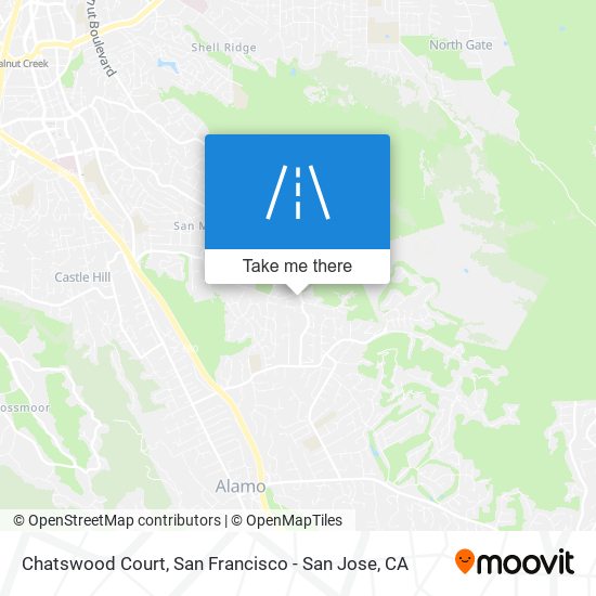 Chatswood Court map