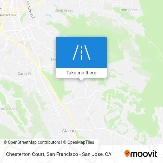 Chesterton Court map