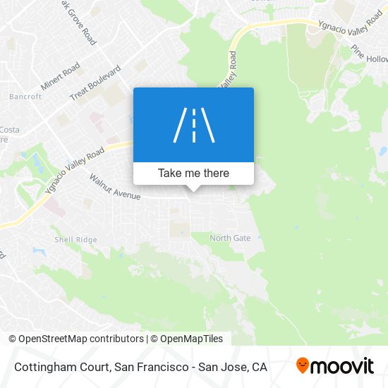 Cottingham Court map