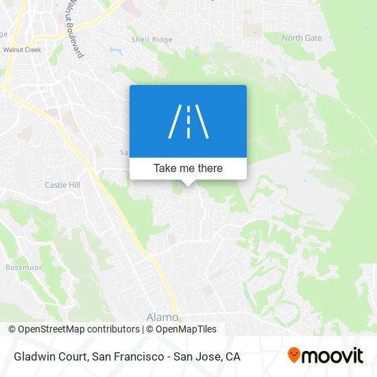 Gladwin Court map