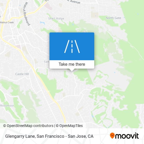 Mapa de Glengarry Lane