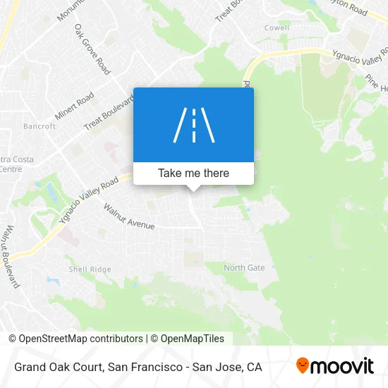 Mapa de Grand Oak Court