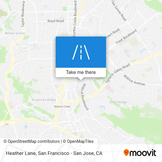 Heather Lane map