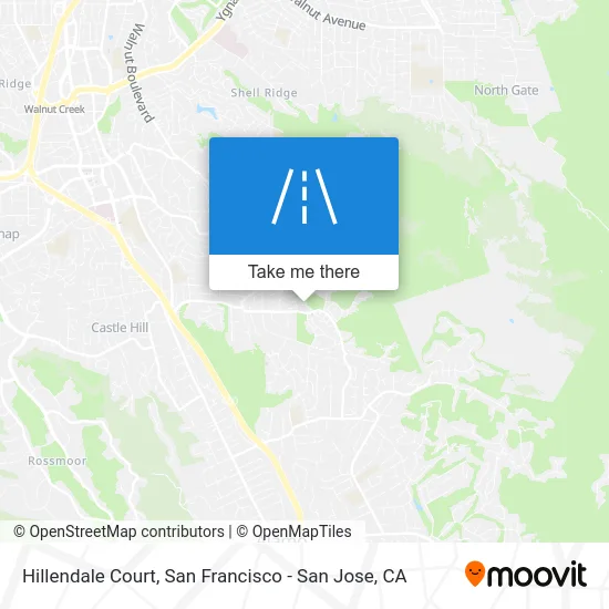 Hillendale Court map