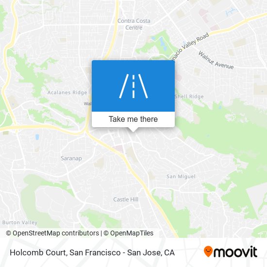 Holcomb Court map