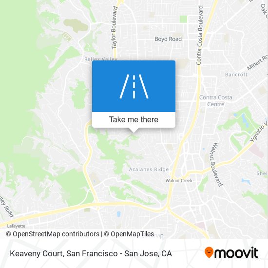 Keaveny Court map