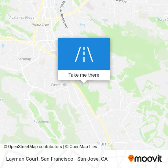 Layman Court map