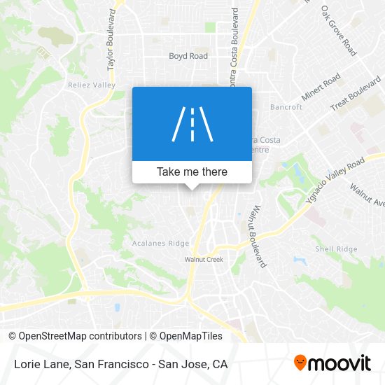 Mapa de Lorie Lane