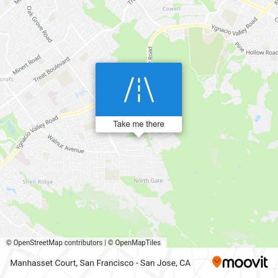 Mapa de Manhasset Court