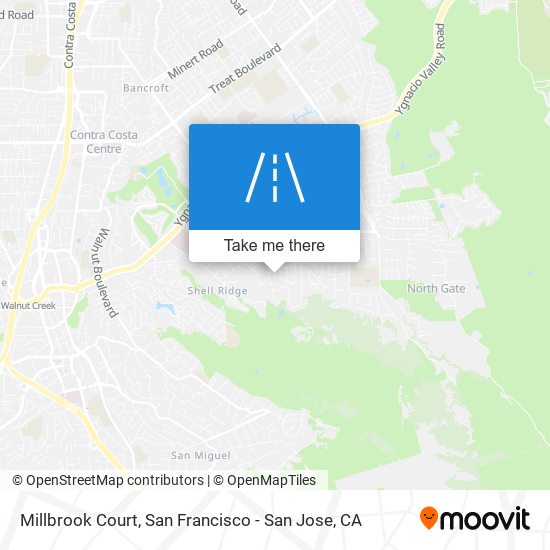 Millbrook Court map