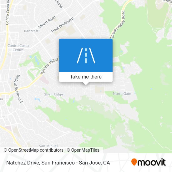 Natchez Drive map