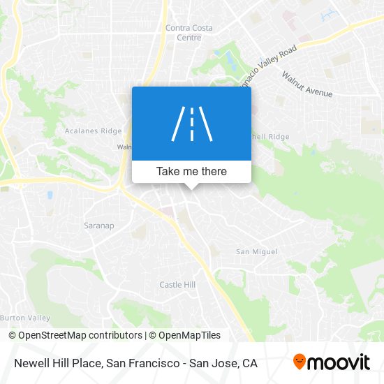 Mapa de Newell Hill Place