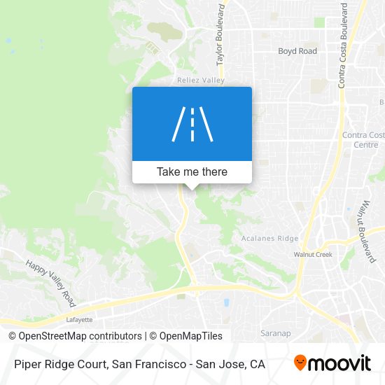 Piper Ridge Court map