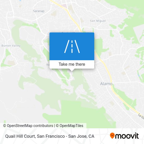 Mapa de Quail Hill Court