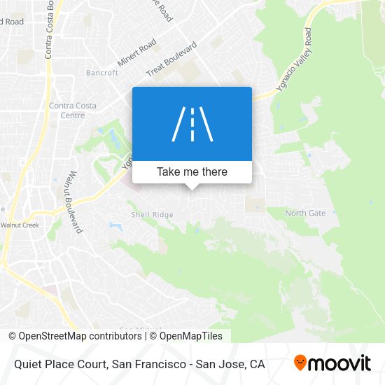 Quiet Place Court map