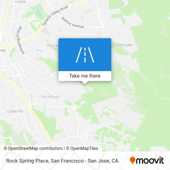 Rock Spring Place map